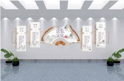 剑川企业文化墙设计的核心要素。