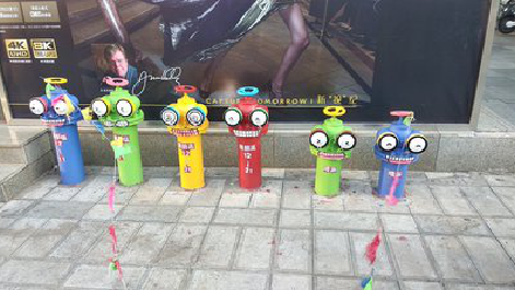 剑川商业区彩绘