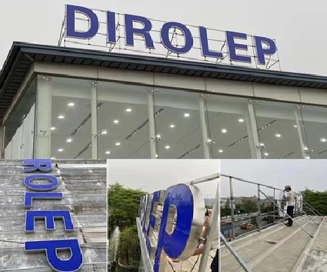 剑川楼顶发光字安装的注意事项。